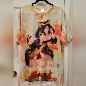 Anime Graphic Men's Shirt